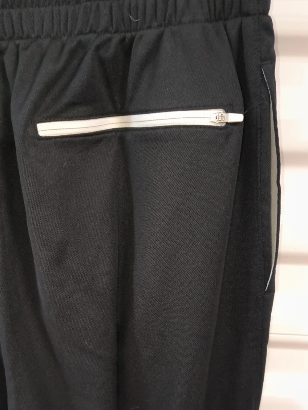 Vtg Jordans Basketball Drawstring Joggers Pants With Side Zipper Size L